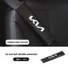 DEVK6 For KIA Car Seat Belt Leather Safety Shoulder Cover Protection Pad Spectra Sedona Cadenza Proceed Sephia Stonic Carens