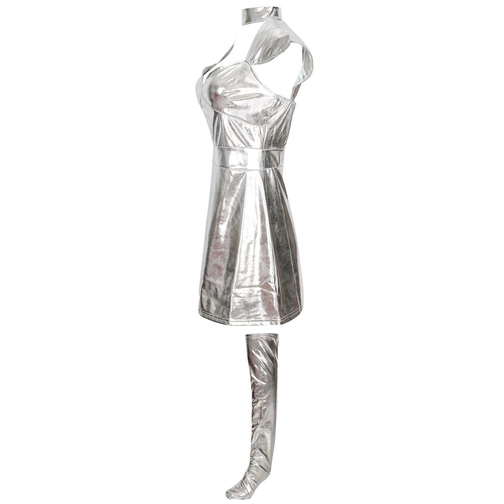 M-XL Хэллоуин костюм воина из космоса косплей костюм воина-женщины Звездных войн, сценический костюм