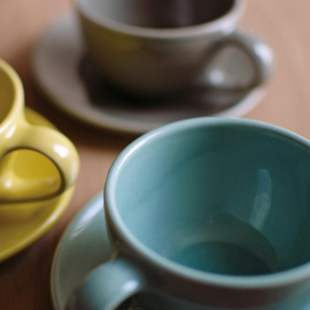 Kinto TOPO Cup Saucer 200ml White 23589 &