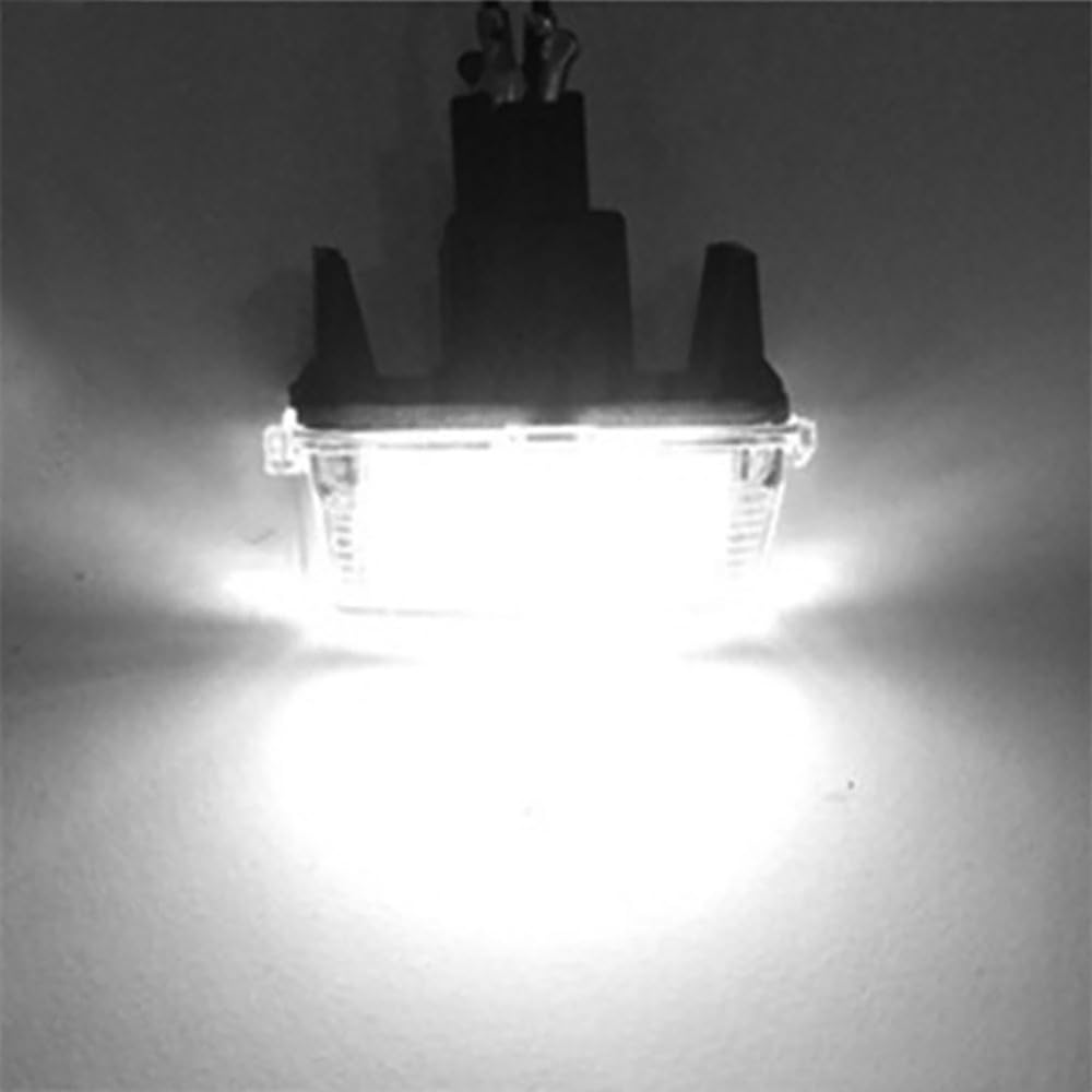 Светодиодная подсветка номерного знака 80 серии Noah/Voxy/Esquire гибридная совместимая с NHP10 Aqua/AVV50 Camry/AZK10SAI Sai поздний комплект из 2 шт.