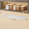 Under Shelf Storage Basket Adjustable Length Hollowed Design Cabinet for