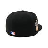New Era Кепка 59FIFTY 70808789 NER35C7098 MLB New York Mets NYM Черный Черный 8 БОКОВОЙ ПАТЧ ПОД КОЗЫРЬКОМ ONSPOTZ Кепка, изготовленная на заказ Gokyu Fifty Сезонная