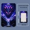 Держатель для ID-карты с рисунком Черной Пантеры: Стильная раздвижная крышка для студенческих или рабочих пропусков.