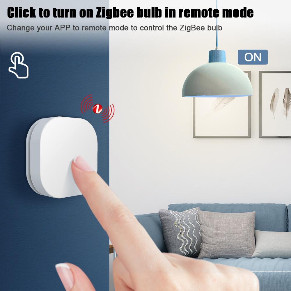 Интеллектуальный переключатель сцены Tuya ZigBee, контроллер сценария беспроводной автоматизации с затемнением света