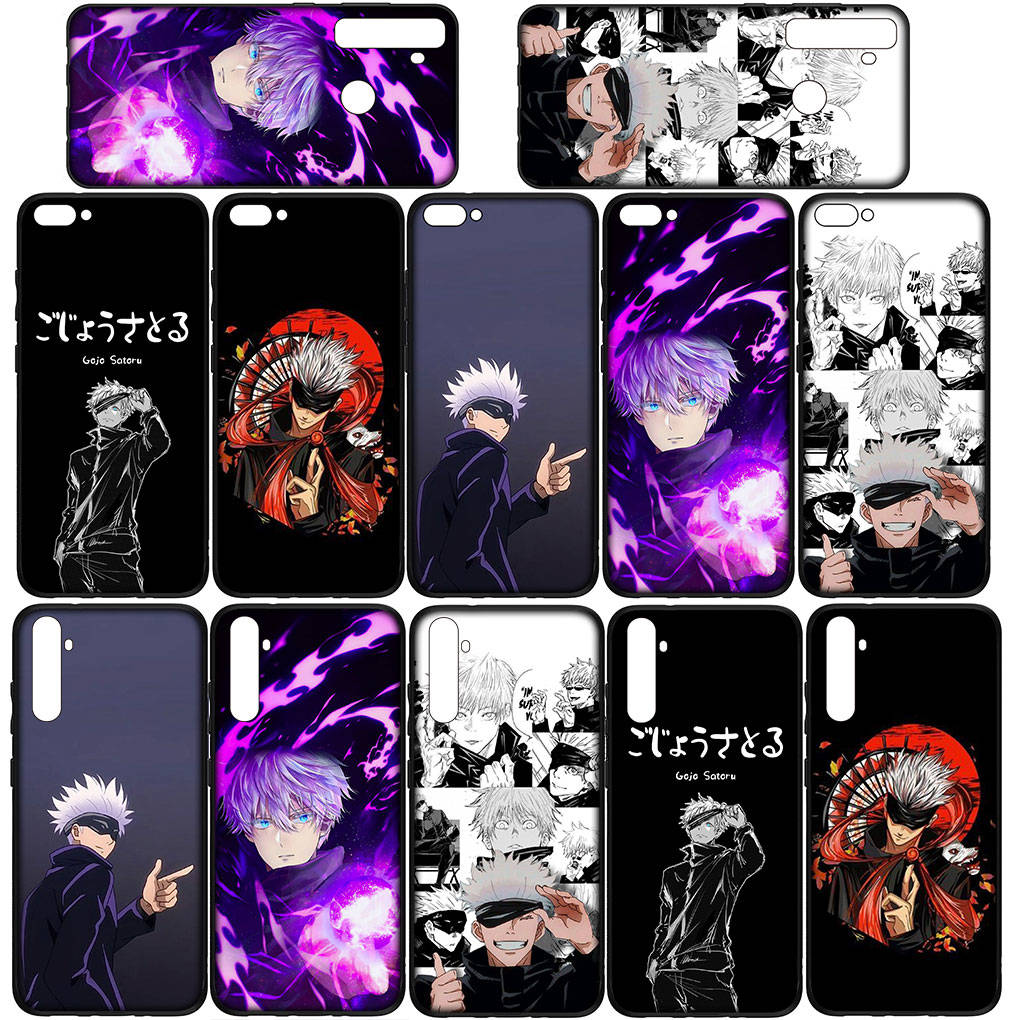 Для iPhone 16 15 Xiaomi Redmi Note 14 13 12 11 Pro Max X 8 16e Samsung Galaxy S25 S24 S23 Moto OPPO Huawei Jujutsu Gojo Satoru Kaisen Cool Phone Case