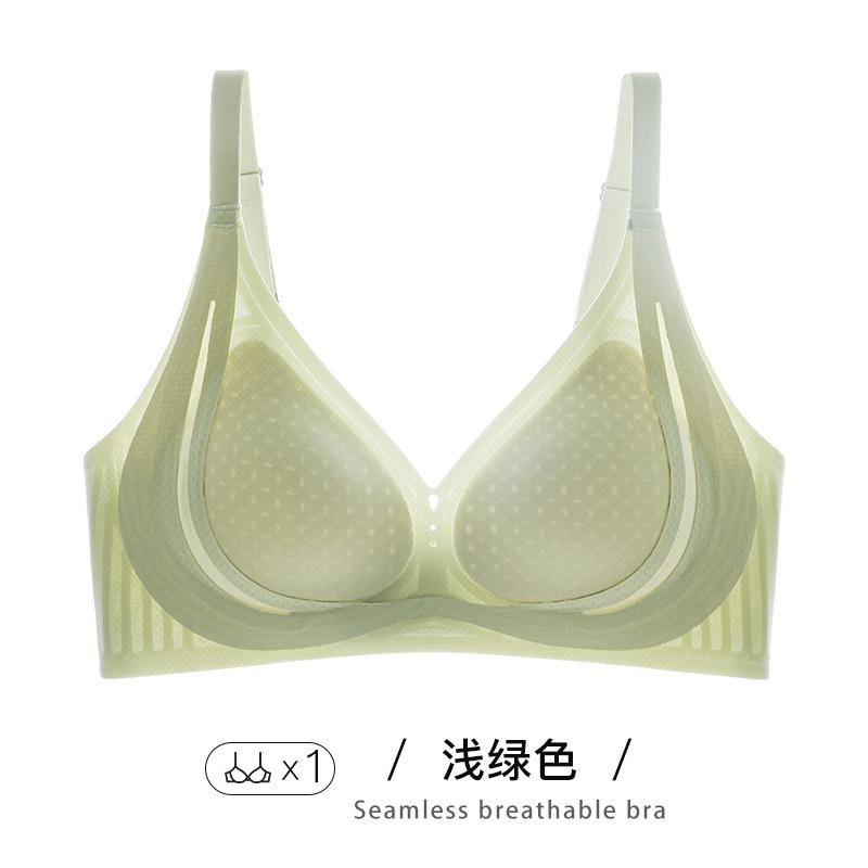 Original corrective pull-up underwear women's open shoulder beauty back chest gathering seamless upper support sub-breasts sports bra