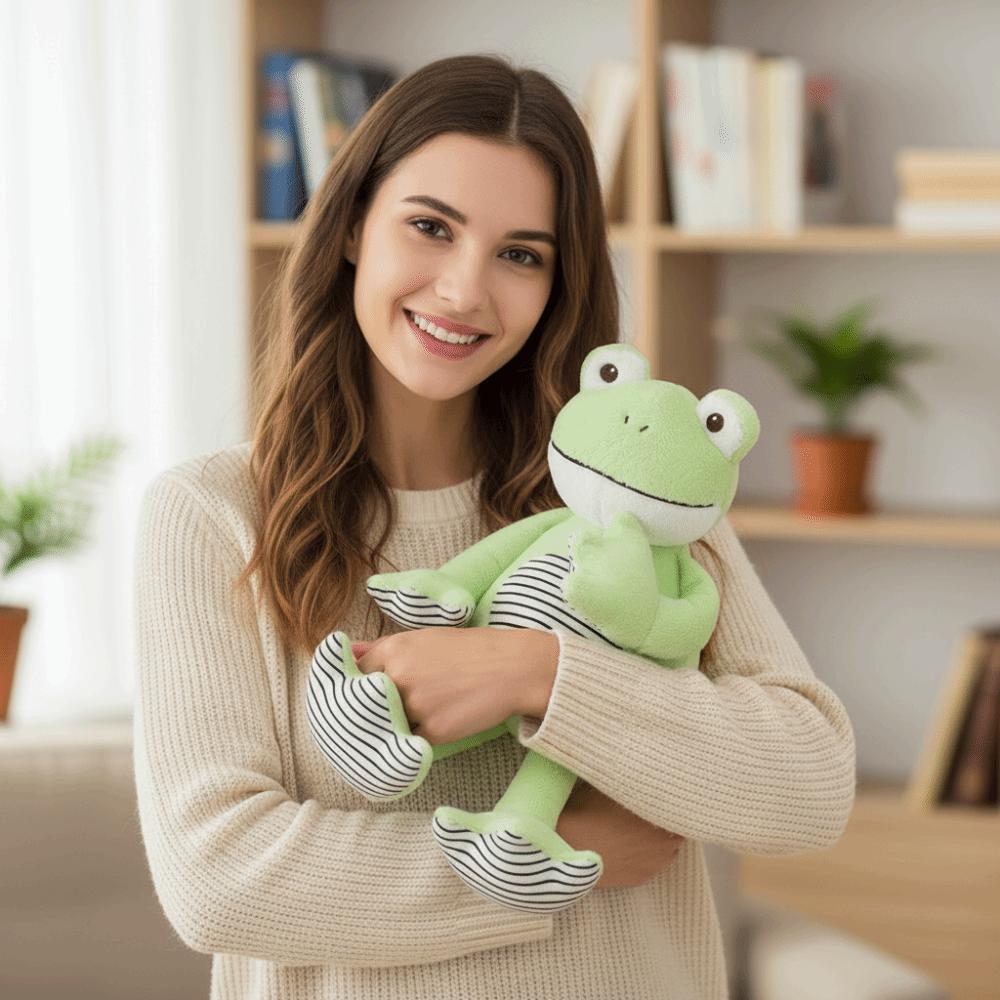 Soft Frogs Plush Toys Long Legs Soft Plush Green Frog Doll Green Frogs Plush Birthday Gift
