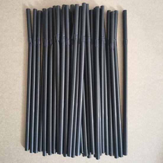 100 шт. гибкие пластиковые трубочки одноразовые питьевые трубочки разных цветов 21 см гибкие полосатые трубочки для сока для вечеринок и мероприятий