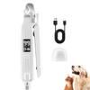 Electric Pet Nail Trimmer for Dogs and LED LED Large USB Easy Prevents and Safe and Easy for and Large Pets Cats, Display, Light, Capacity,