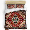 Hummingbird Hibiscus Flower Retro Bedding Collection 3Pcs Duvet Cover Pillowcase Kids Adult Quilt Cover Double Bed Collection Home Textile