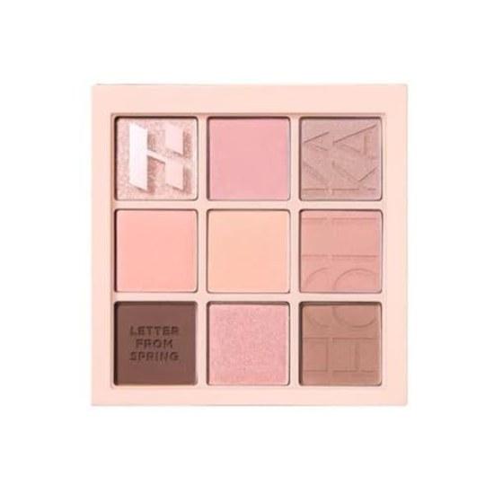 HOLIKAHOLIKA My Fave Mood Eyeshadow Palette Holika 11 types Blends into eyelids texture Shadow Daily point EYE (11 Letter from Spring)