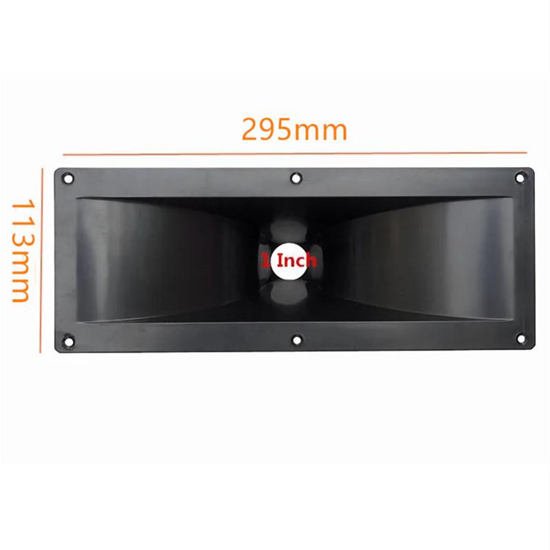 2PC DJ Tweeter Speaker Horn 300*115mm Plastic Car HiFi Piezo Treble For Mixer Professional Audio Home Theater Public Address