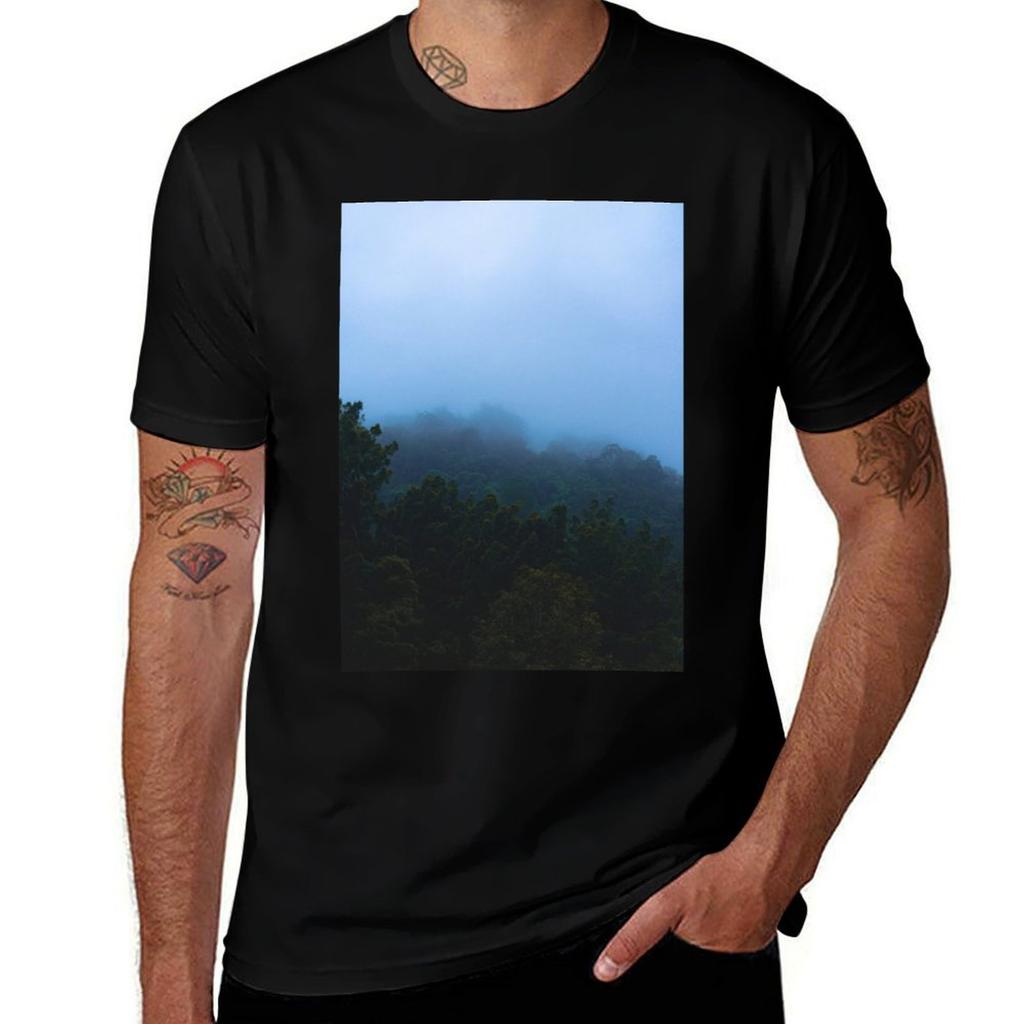 Dark Forest T-Shirt Plus Size Summer Short Sleeve T-Shirt