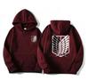 2D Attack Giant Sweater Mikasa Allen Survey Corps Hoodie Sweater Jacket