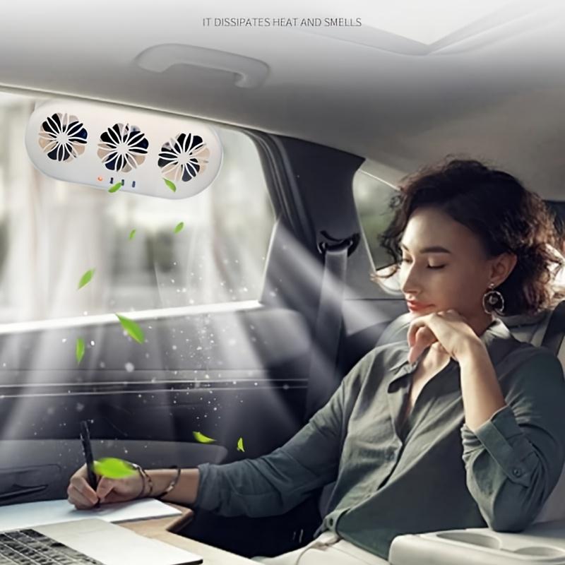 Автомобильный солнечный USB-интерфейс, циркуляционный вентилятор, вытяжной вентилятор, солнечный USB-интерфейс, автомобильный радиатор, устраняет запахи в автомобиле