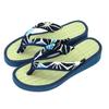 Takeharu Setta Made in Japan Tatami Rush Sandals Calypso Tatami Sandals Hemp 14 Sandals M Women's Leaf/Navy