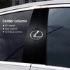 2 шт. Наклейки на центральную стойку автомобиля Автомобильный логотип Наклейки на среднюю колонку Для F SPORT ES RX NX LS UX LM LX GX LC RZ IS CT GS RC HS SC