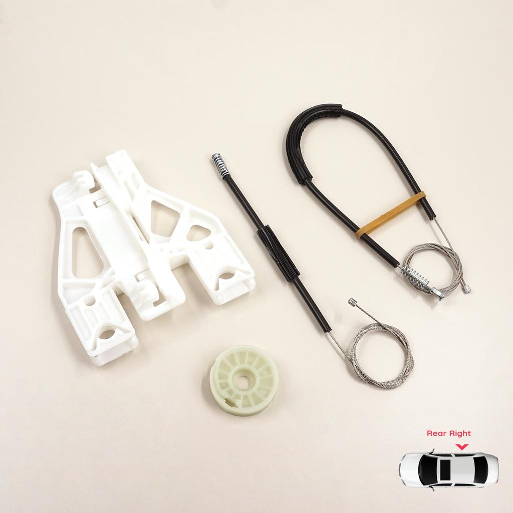 EWR5073 Window Regulator Repair Kit Rear Right for Q5 SQ5 8R 8RB 2008-2018 5-Door 8R0839462