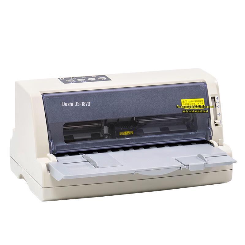 Dascom DS-1870 24-Pin Flatbed Dot Matrix Printer CN plug (adapter included)