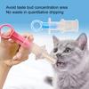 Pet Pill Feeder Clear Scale Detachable Food Grade BPA Free Anti-choke Universal Cat Dog