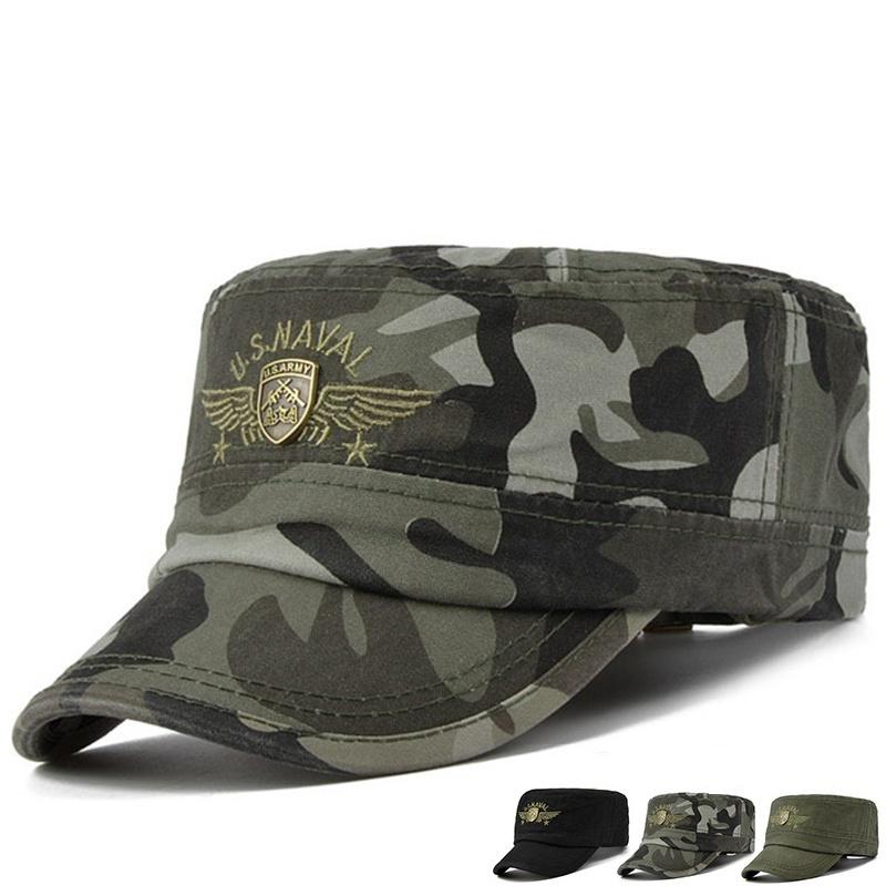 Camouflage Cap Men's Fashion Snapback Baseball Hats Women's Cotton Sunscreen Tactical Hat