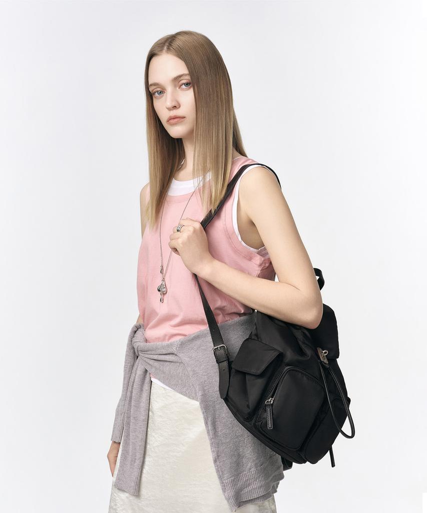 Vunque Hey Double Pocket Backpack M (Hey Double Pocket Backpack Medium)_3Colors