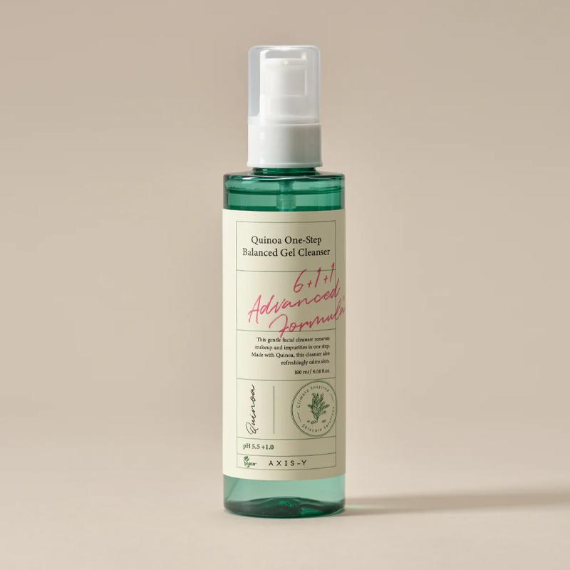 AXIS-Y Киноа One Step Сбалансированный гель для умывания 180 мл
