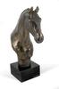 Hanoverian Horse - a Large Statuette with a Horse, a Bust On a Stone Base, a Prestigious Award In the Brand Competition.