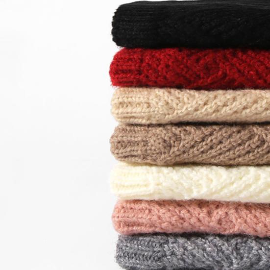 Набор из 3 предметов: женская шапка, шарф, перчатки, шапка с плюшевым помпоном, защита от холода, двухслойный шарф, набор перчаток для сенсорного экрана, лыжное снаряжение для велоспорта