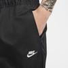 Nike Повседневные брюки для клуба Мужские Черно-белые Умеренно зауженные брюки