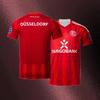 Летняя тренировочная футболка 2026 Мужская Женская Одежда Fortuna Dusseldorf Футбол Дышащая Быстросохнущая Верхняя одежда для серфинга пляжная одежда