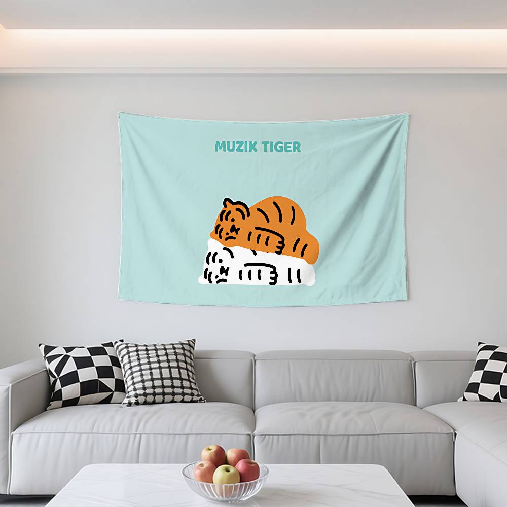 MMUZIKS TTIGERS Tapestry Customizable Tapestries Of Various Styleswall Hangings Celebrity Photo Printingwall Hangings