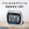 Настольные и настенные часы WAVE CEPTOR Серебристые DQD-851J-8JF CASIO Будильник Радио Температура Влажность Дата День недели Электронный Звук Отсрочка сигнала Подсветка