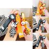 Adorable Silicone Cartoon Giraffe Keychain Cute Novelty Bag Charm Accessories
