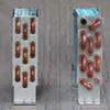 CP3X6X120 Микро Мини Конденсатор Медный Трубчатый Ребристый Радиатор Испаритель с Воздушным Охлаждением с 120 Однорядным Вентилятором