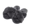 Craftworks EVERAU Mouton Size Cm Double-Cross Slippers, Gray, 23.0