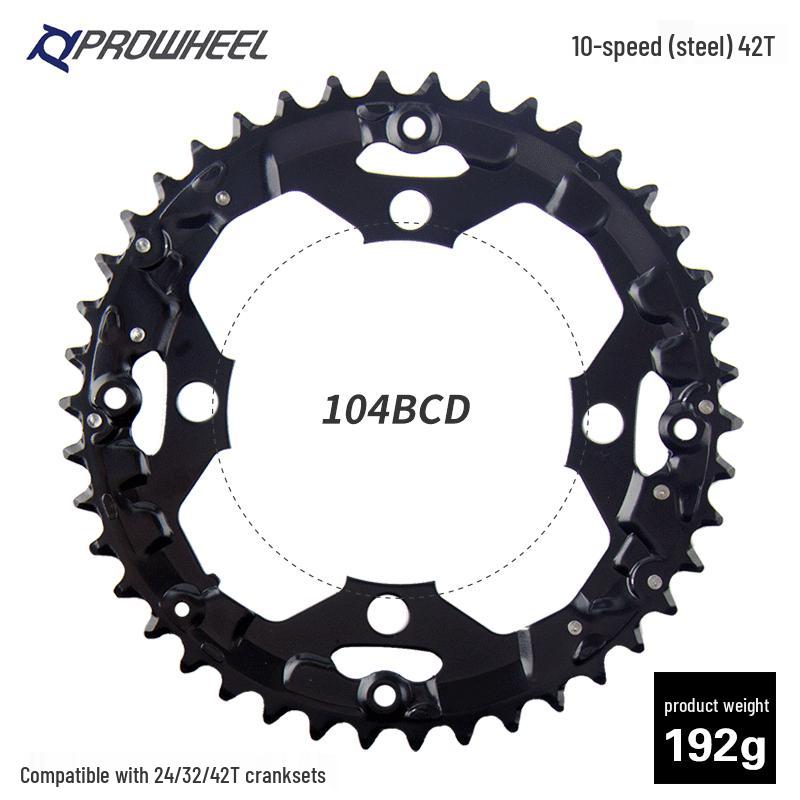 Haomeng Prowheel Односкоростная звезда для горного велосипеда 22T/32T/42T Ремонтный комплект