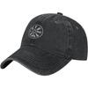 Nordic Vegvisir Compass Baseball Cap Washed Denim Dad Hat Adjustable Outdoor Golf Hat