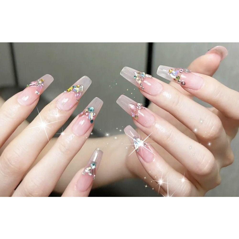 50 шт./упак., украшение для ногтей с мультяшным узором, яркие цвета, красота для дизайна ногтей для детей и взрослых