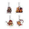 Китайская экшн-игра Black Myth Wukong брелок для ключей кольцо для сумки Monkey King Sun брелок ювелирные изделия геймер фанаты игровой подарок