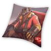 Tf2 Кровавые Наемники Гравий Пиро Наволочка Полиэстер Лен Бархат Печатный Декоративный Чехол для Подушки Чехол для Подушки Дивана