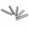 5pcs 3D Printer M6 30/40/50mm MK8 Thermal Broken Throat Stainless Steel for 1.75mm and 3.00mm Jacket Steel with PTFE Pipe