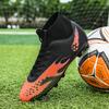 Футбольные бутсы мужские с высоким верхом, осень 2024, шипованные, детские футбольные бутсы для тренировок мальчиков
