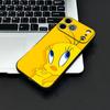 Cartoon T-Tweety Bird Cute Phone Case For IPhone 17 Air 16 E Pro Max 15 14 13 Mini 12 Pro 11 Max Plus Black Soft Shell