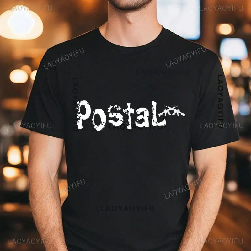 Ножницы Go Postal Футболка Топы Postal Dude Модальная Футболка Мужская Женская Футболка Postal Dude 2 Инопланетянин Бегущий с Ножницами Go Футболки