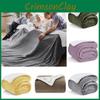 Throw Blanket Bed Sherpa Flannel Blankets Fleece Fluffy Microfiber Lightweight