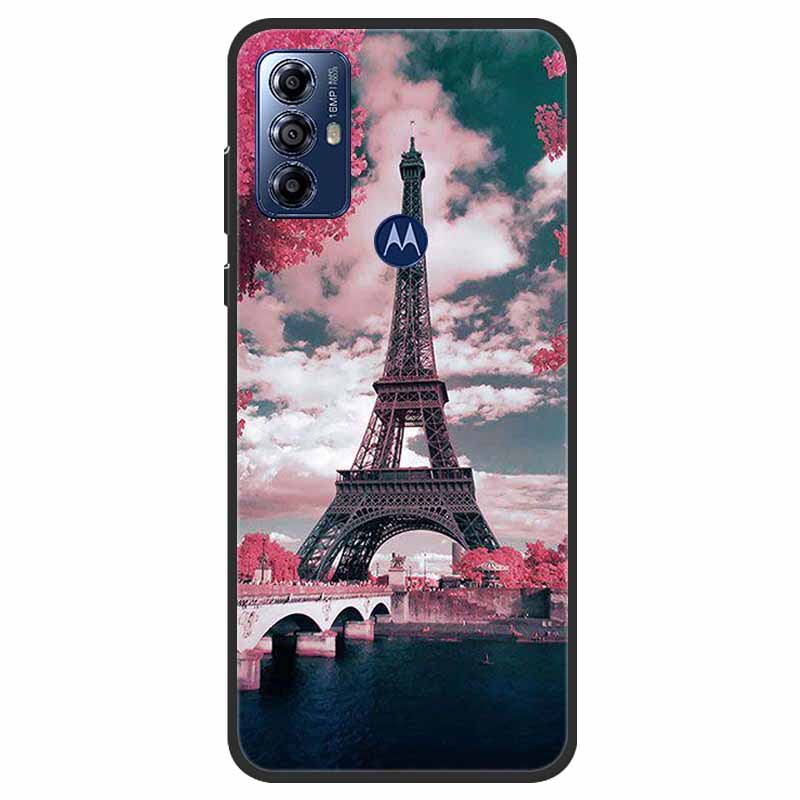Чехол для Motorola Moto G Play 2023 Мягкий силиконовый задний чехол для Moto G Play 2023 Чехол GPlay 2023 Черная крышка для телефона