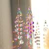 Multicolor Diamond Star & Moon Butterfly Sun Wreath Suncatcher Pendant