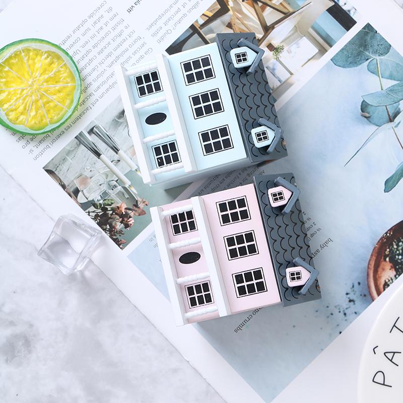 Креативный кукольный домик Мини Мебель Симпатичная Карманная Вилла Орнамент