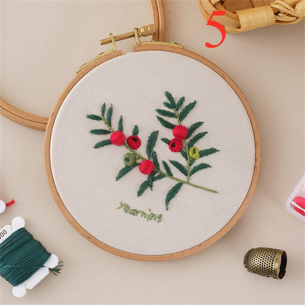 Швейные аксессуары, серия «Цветочный букет», иглопробивной набор для вышивки крестом, игольная нить, набор для вышивания